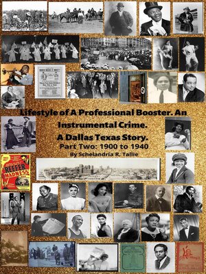 cover image of Lifestyle of a Professional Booster. an Instrumental Crime. a Dallas Texas Story. Part Two